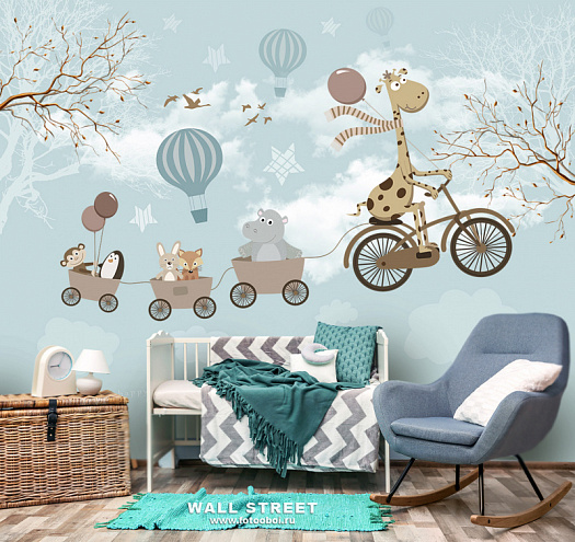 Фотообои в интерьере артикул BonVoyage 6, BON VOYAGE, Wall street Фотообои в интерьере артикул BonVoyage 6, BON VOYAGE, Wall street