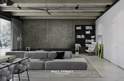 Фотообои в интерьере артикул Induction 29, INDUCTION, Wall street Фотообои в интерьере артикул Induction 29, INDUCTION, Wall street